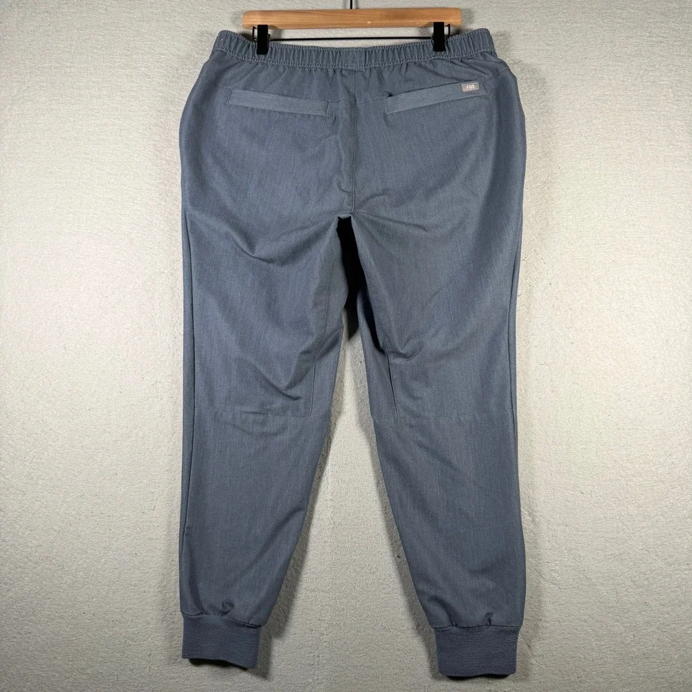 FIGS Technical Collection Scrub Joggers Mens XL Short Gray M23SW2016S Drawstring